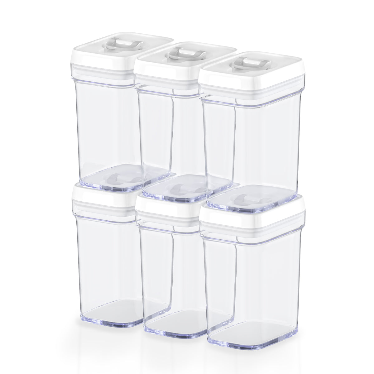 Airtight Food Storage Containers with Lids Small Candy Bin – 6 Piece S –  Dwellza