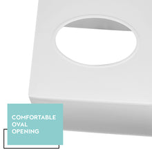 Tissue Box Cover Square - Facial Cube Tissue Box Holder Case Dispenser for Bathroom Vanity Countertop, Bedroom Dresser, Office Desk or Night Stand Table, 2 Pack - White